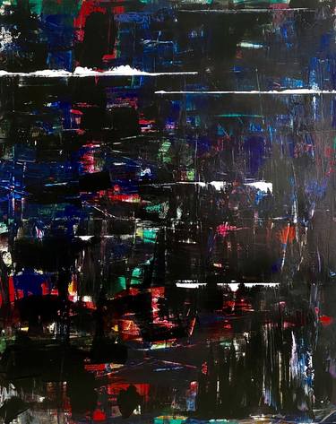 Original Abstract Expressionism Abstract Paintings by Mikael Kawamura