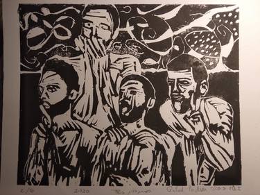 Print of Men Printmaking by Gilad Padva