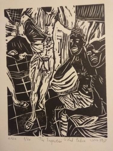 Print of Men Printmaking by Gilad Padva