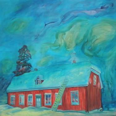 Original Expressionism Nature Paintings by Hilja Roivainen