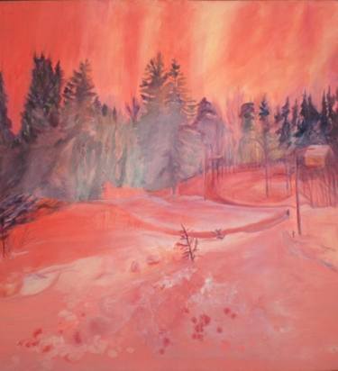 Original Expressionism Nature Paintings by Hilja Roivainen