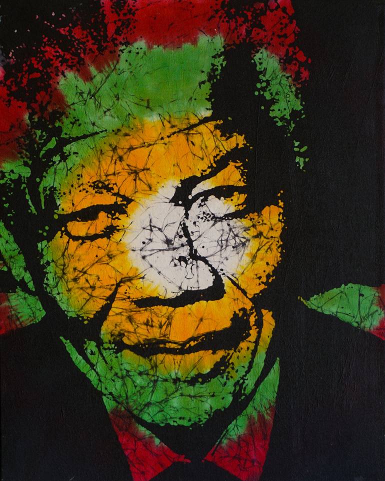 Courage was not the absence of fear - Nelson Mandela Painting by Monisha  Gallage | Saatchi Art