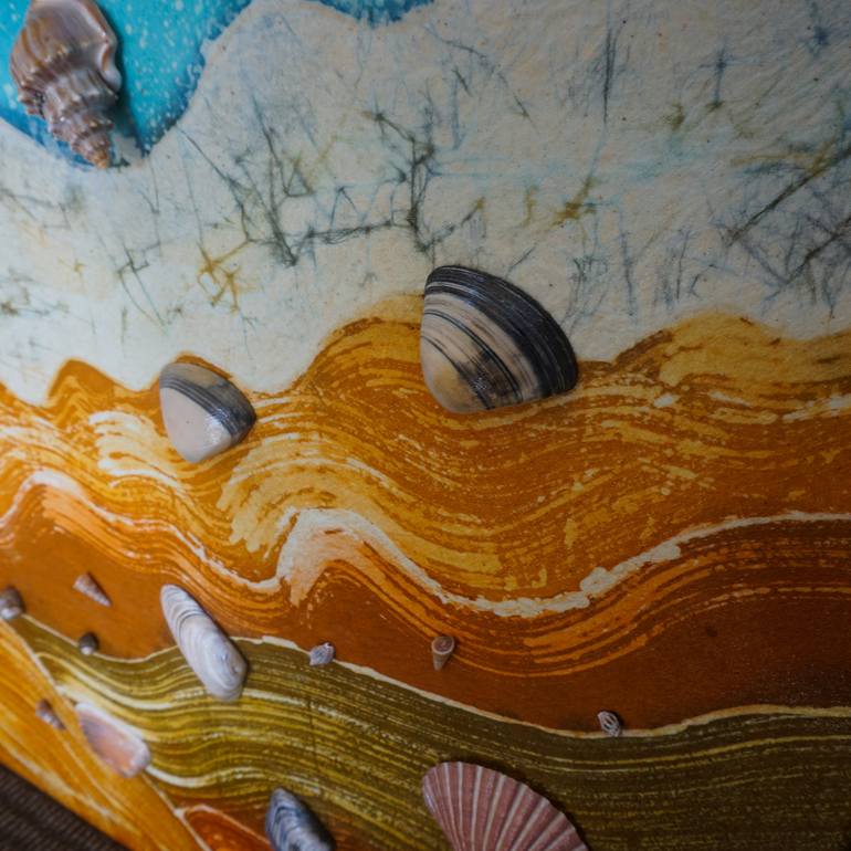 Original Abstract Nature Painting by Monisha Gallage