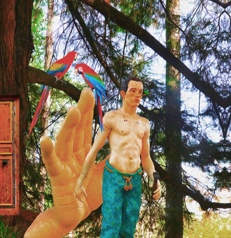 Original Conceptual Nature Mixed Media by Mustafa UğUr Gökhan