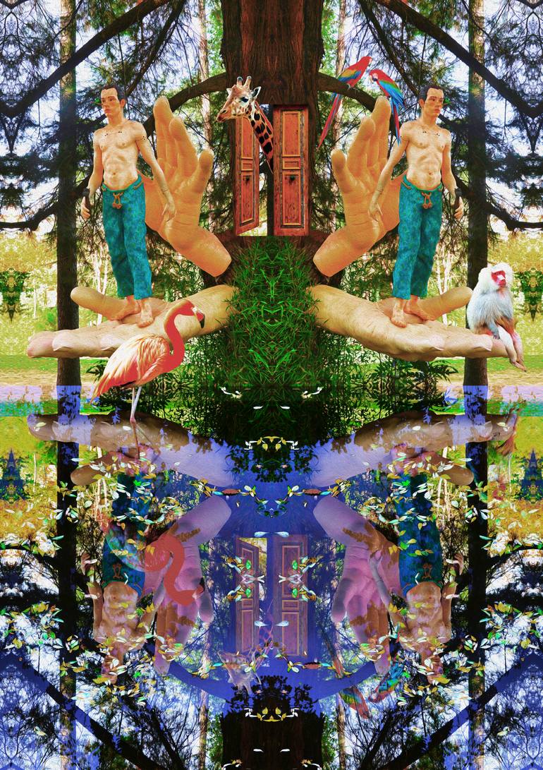 Original Conceptual Nature Mixed Media by Mustafa UğUr Gökhan