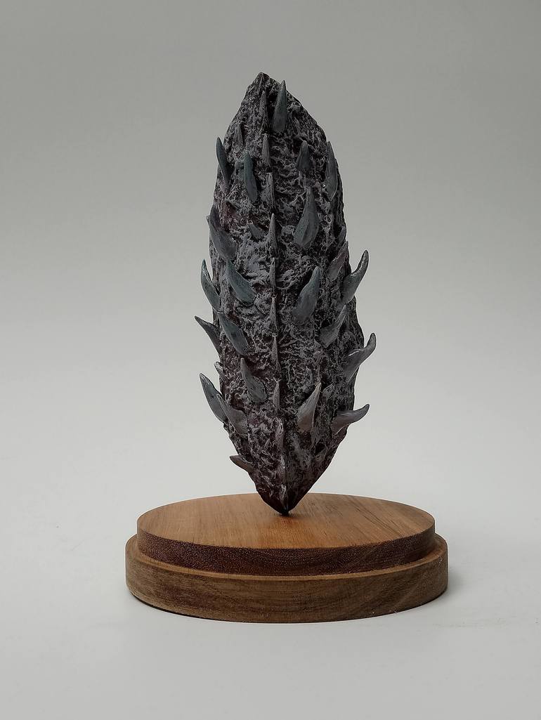 Original Abstract Botanic Sculpture by Marga de la Llana