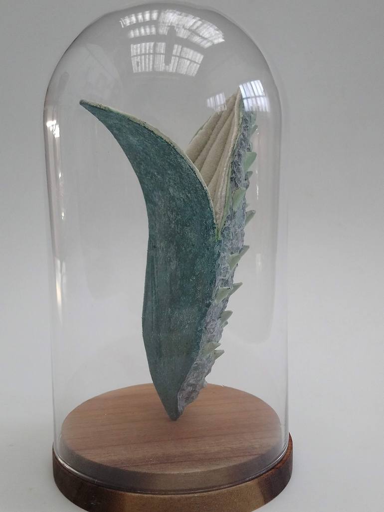 Original Abstract Botanic Sculpture by Marga De La Llana