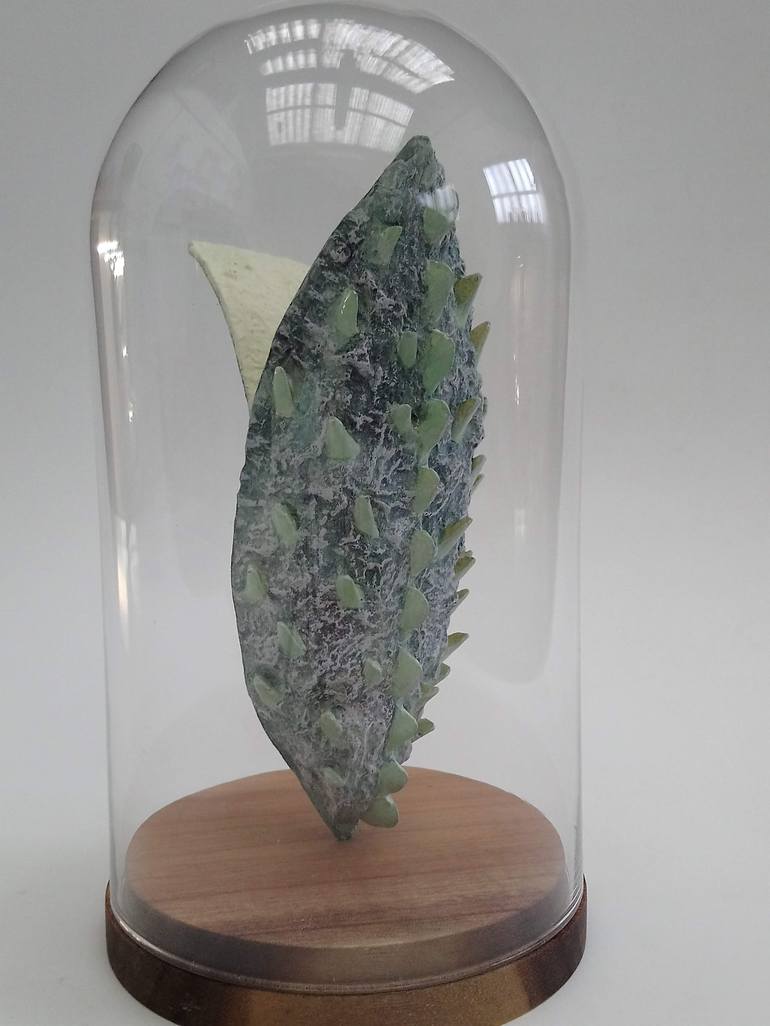 Original Abstract Botanic Sculpture by Marga De La Llana