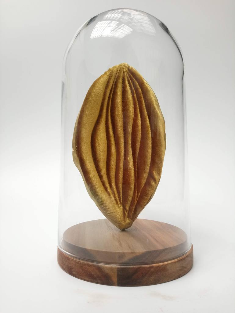Original Abstract Botanic Sculpture by Marga De La Llana