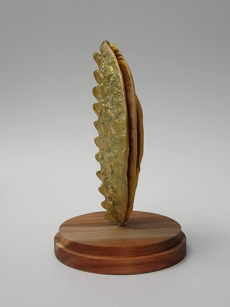 Original Abstract Botanic Sculpture by Marga De La Llana