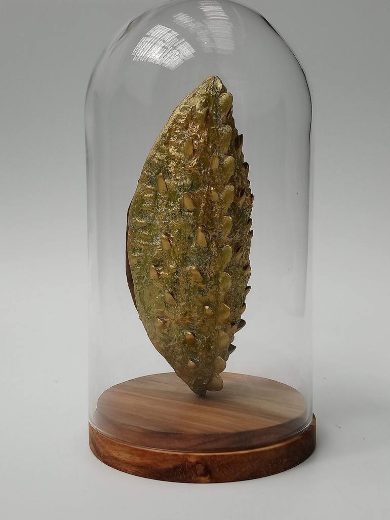 Original Abstract Botanic Sculpture by Marga De La Llana