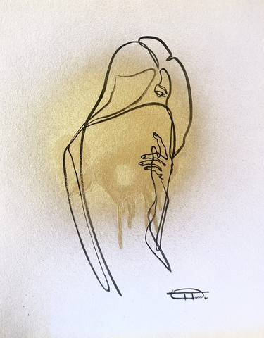 Original Women Drawings by Oplyart Olga