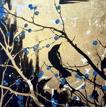 Original Expressionism Nature Mixed Media by Olga Oplyart