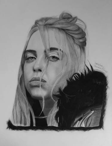 Print of Portrait Drawings by Sascha Schuerz