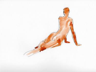 Print of Realism Nude Drawings by Ingo Schrader