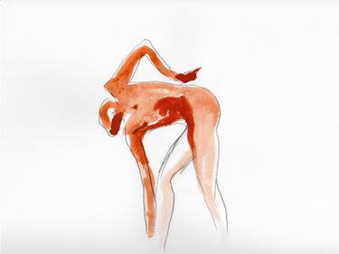 Print of Modern Nude Drawings by Ingo Schrader