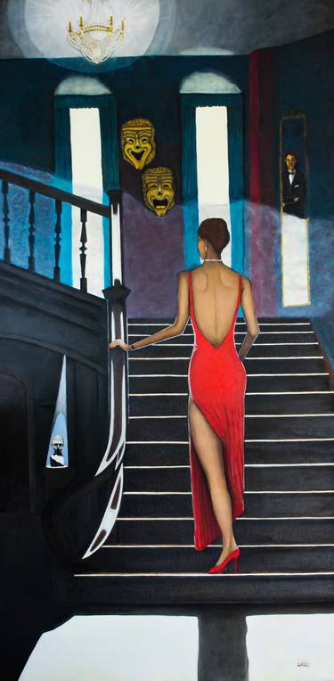 Original Realism Places Paintings by Donald White