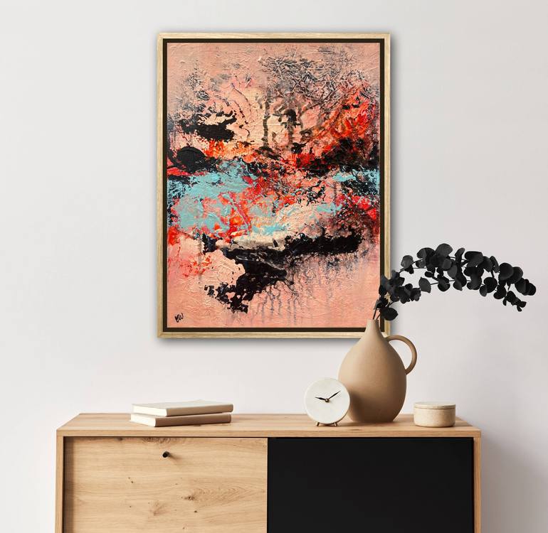 Original Abstract Landscape Painting by Carrie Welsh