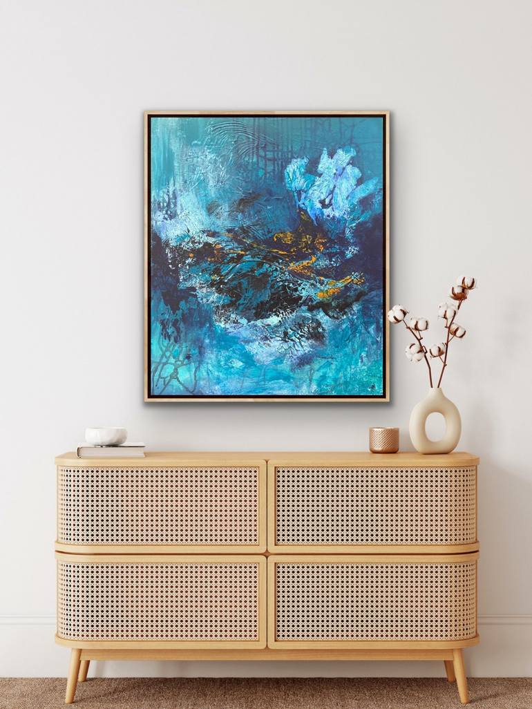 Original Abstract Painting by Carrie Welsh