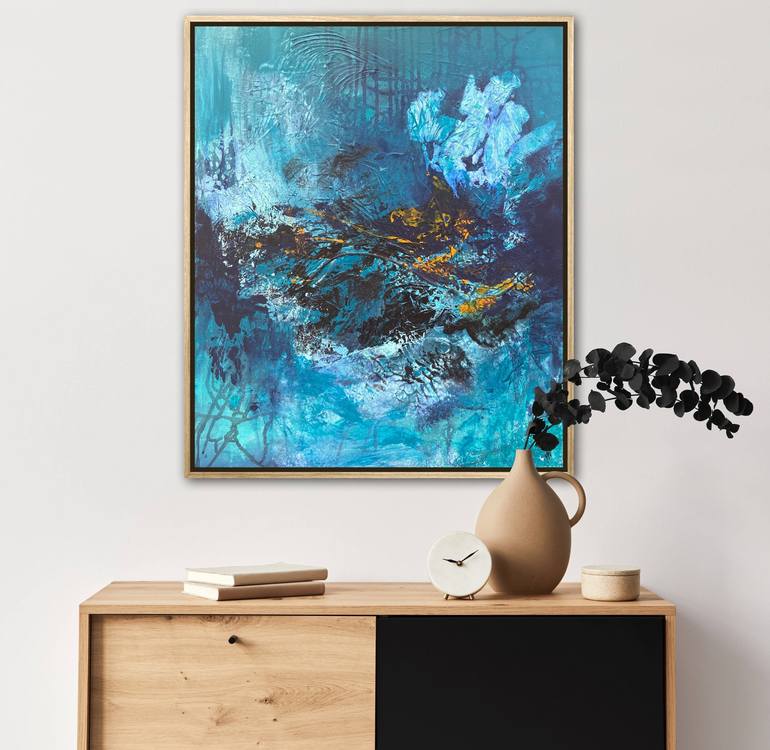 Original Abstract Painting by Carrie Welsh