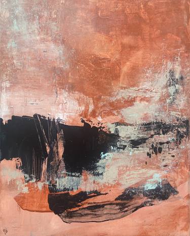 Original Abstract Landscape Paintings by Carrie Welsh