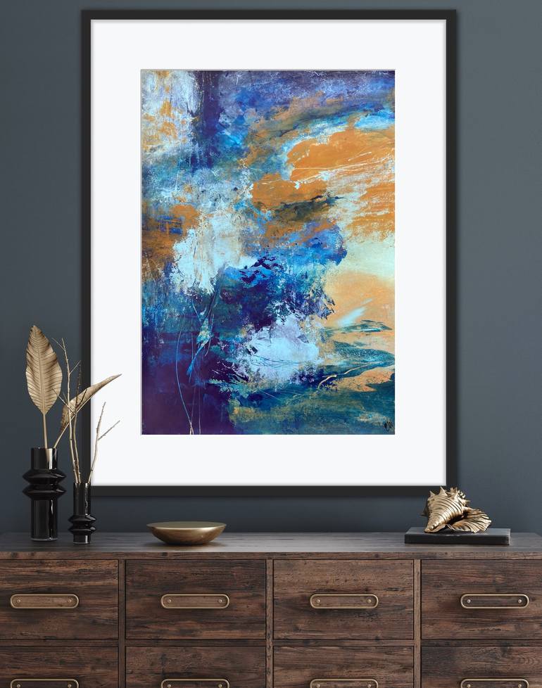 Original Abstract Painting by Carrie Welsh