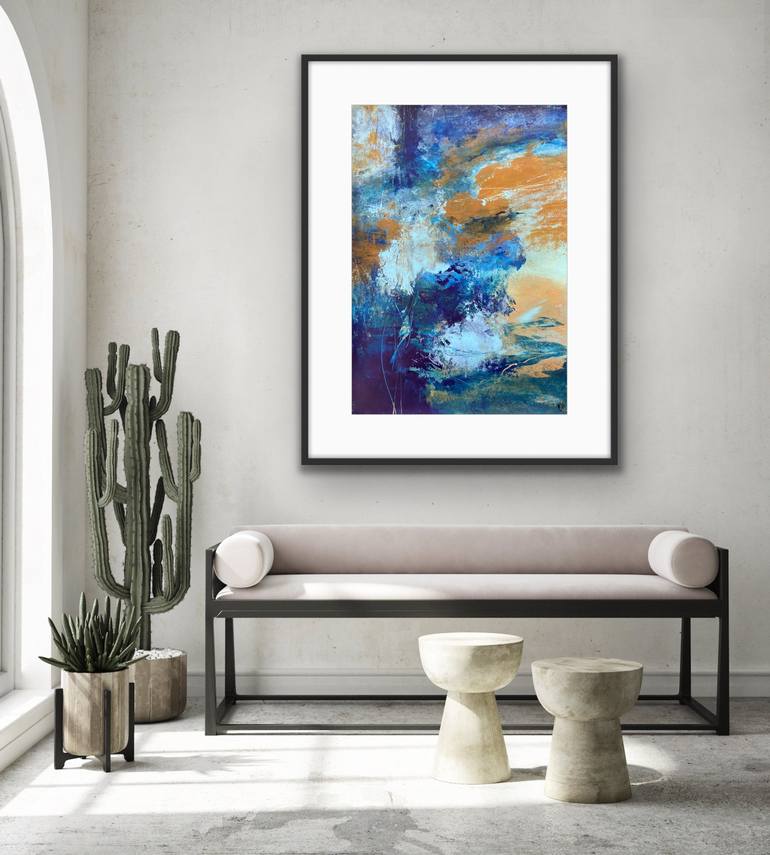 Original Abstract Painting by Carrie Welsh