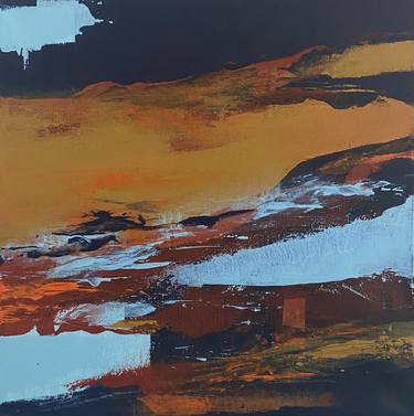 Original Abstract Landscape Paintings by Carrie Welsh