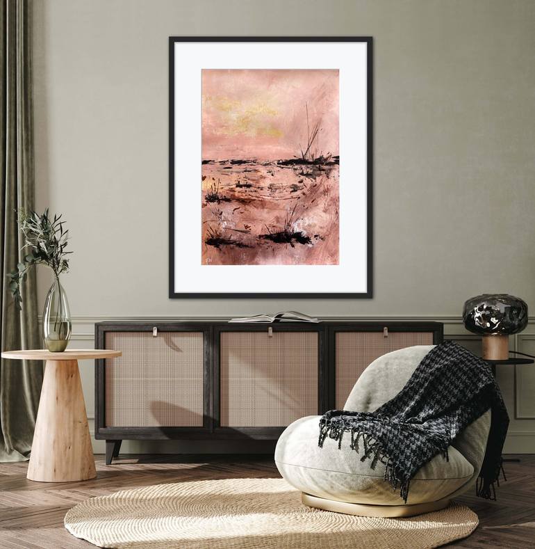 Original Abstract Landscape Painting by Carrie Welsh