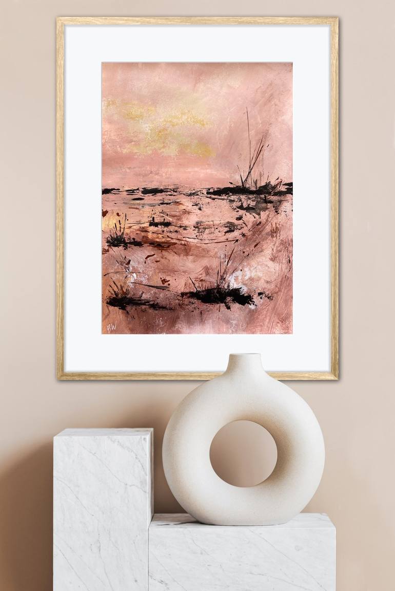 Original Abstract Landscape Painting by Carrie Welsh