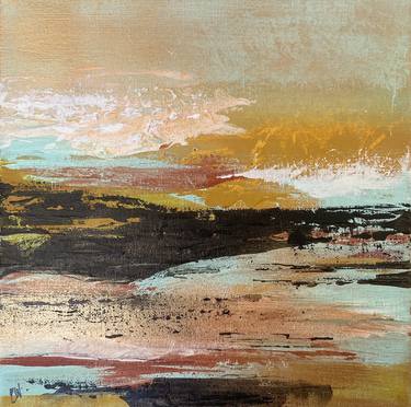 Original Abstract Expressionism Landscape Paintings by Carrie Welsh