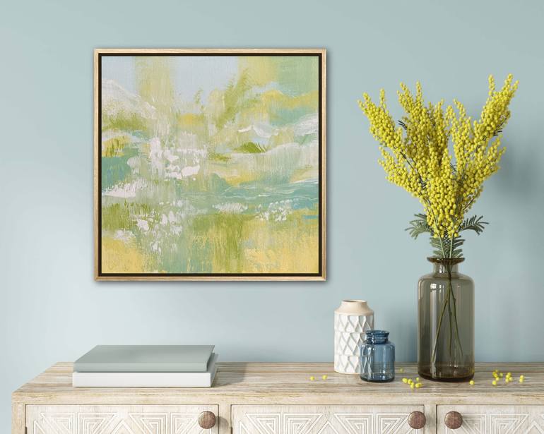 Original Abstract Landscape Painting by Carrie Welsh