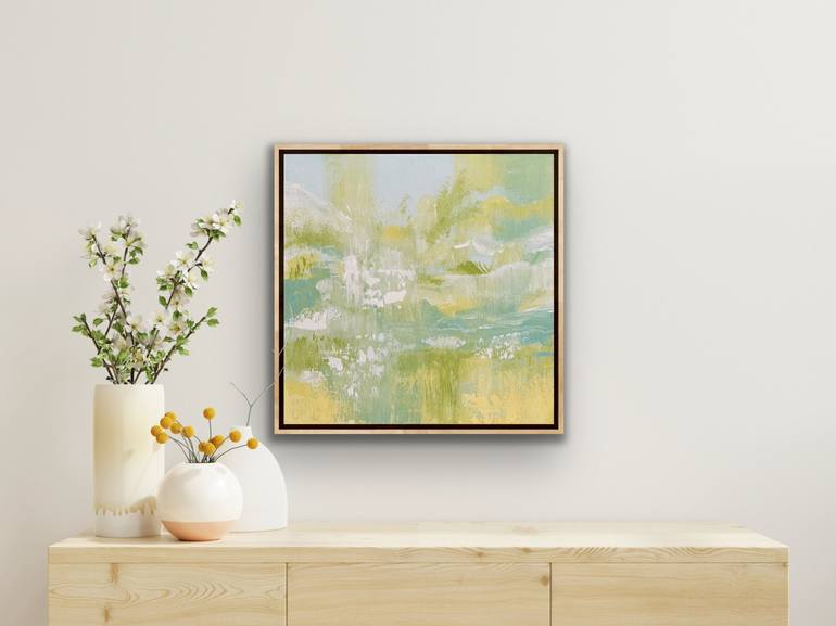 Original Abstract Landscape Painting by Carrie Welsh