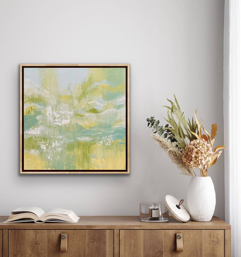 Original Abstract Landscape Painting by Carrie Welsh