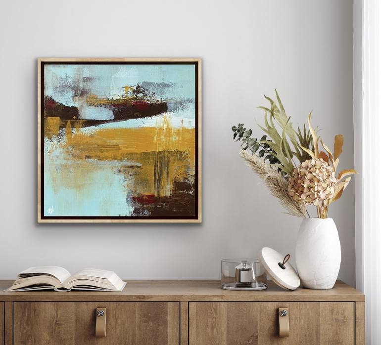 Original Abstract Landscape Painting by Carrie Welsh