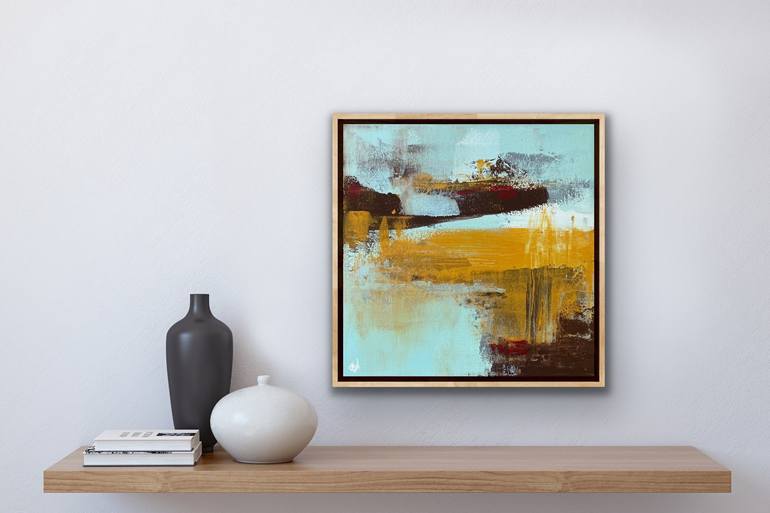 Original Abstract Landscape Painting by Carrie Welsh