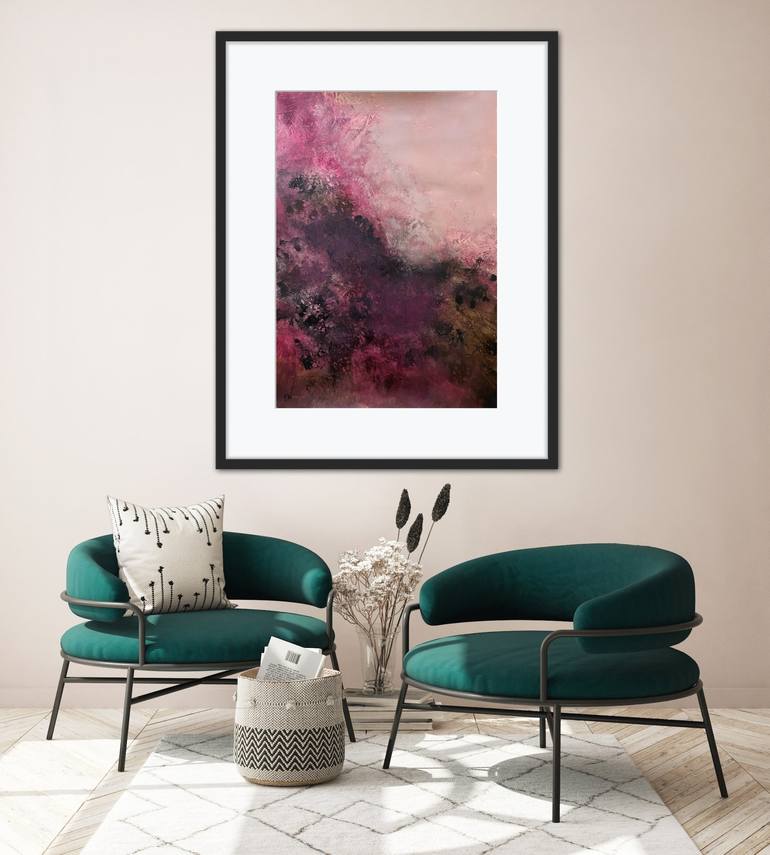 Original Abstract Landscape Painting by Carrie Welsh