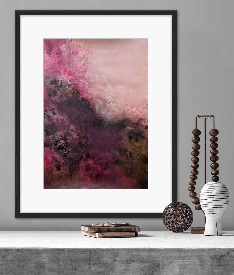 Original Abstract Landscape Painting by Carrie Welsh