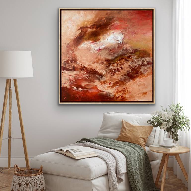 Original Abstract Landscape Painting by Carrie Welsh