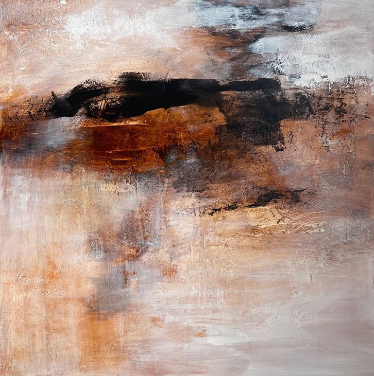 Original Landscape Painting by Carrie Welsh | Abstract Art on Canvas | Into The Wild