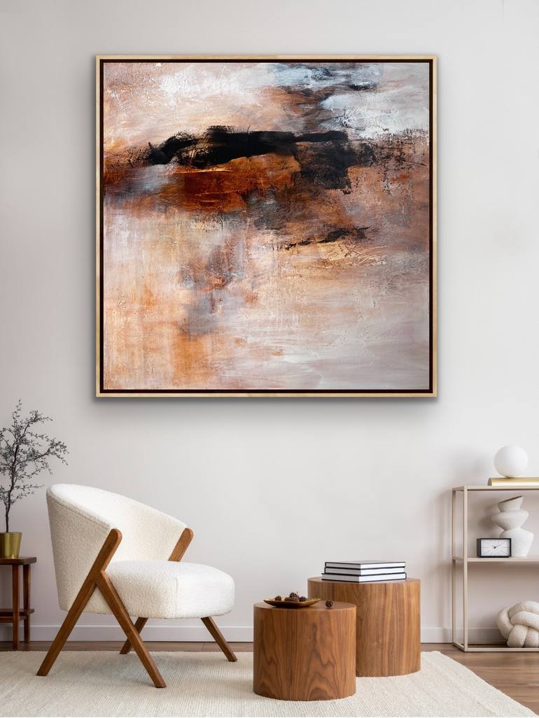 Original Abstract Landscape Painting by Carrie Welsh