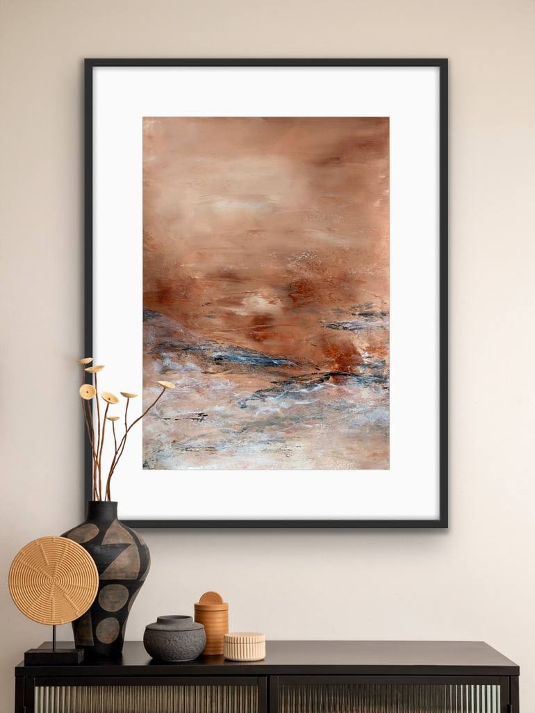 Original Abstract Landscape Painting by Carrie Welsh