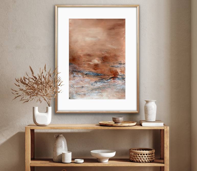 Original Abstract Landscape Painting by Carrie Welsh