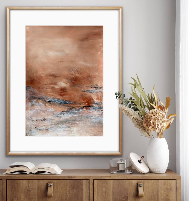 Original Abstract Landscape Painting by Carrie Welsh