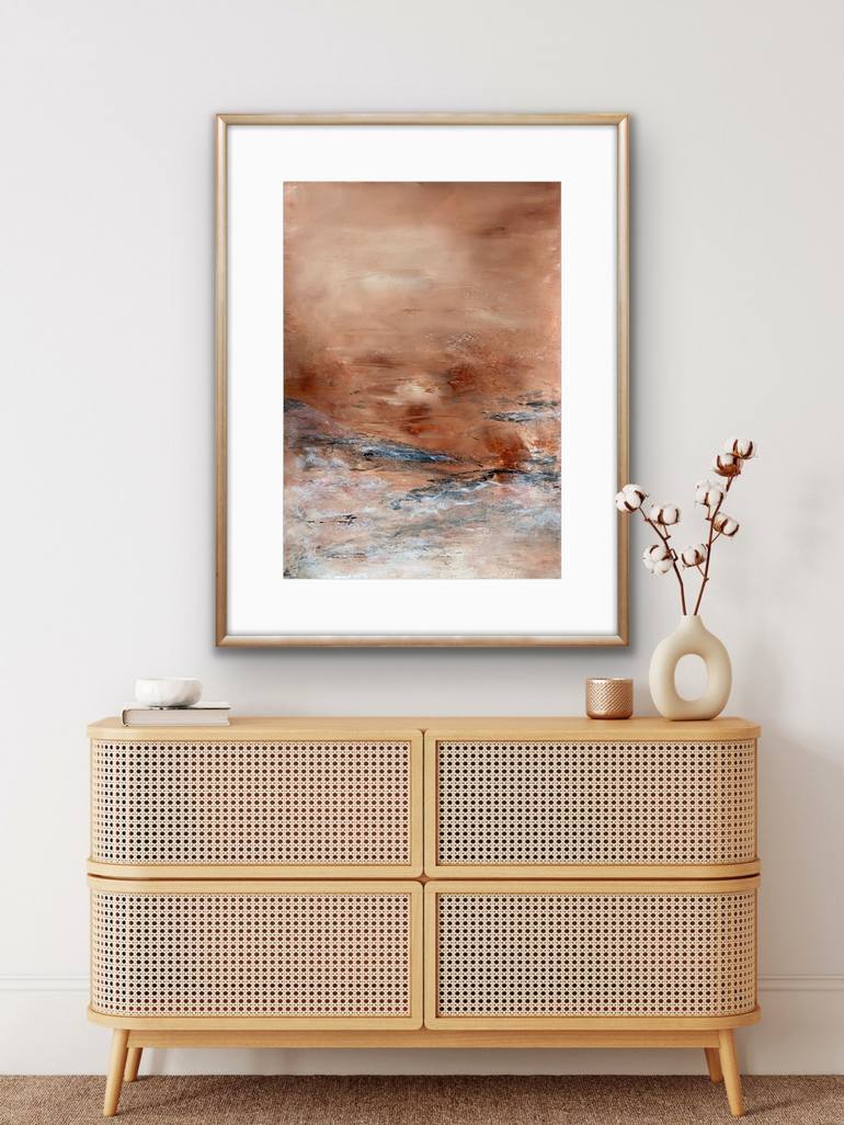 Original Abstract Landscape Painting by Carrie Welsh