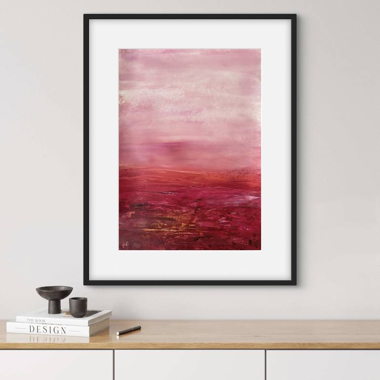 Original Abstract Landscape Painting by Carrie Welsh