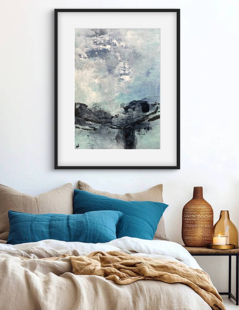 Original Abstract Landscape Painting by Carrie Welsh