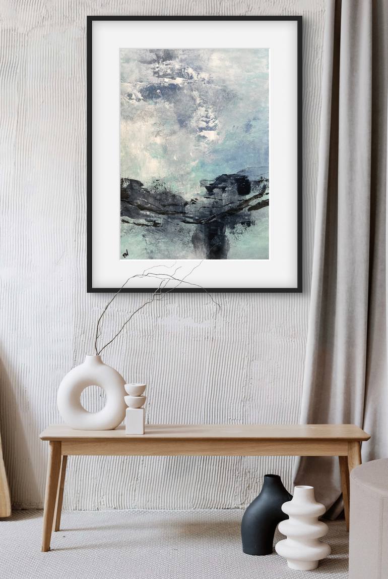 Original Abstract Landscape Painting by Carrie Welsh