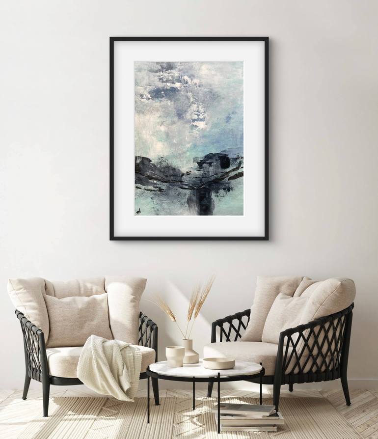 Original Abstract Landscape Painting by Carrie Welsh