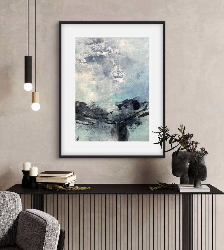 Original Abstract Landscape Painting by Carrie Welsh